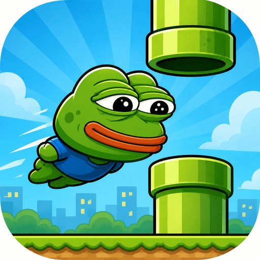 Flappy Pepe game artwork